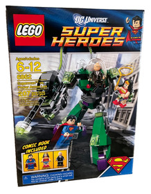 LEGO 6862 Superman with Lex Luther and Wonder Woman Comic Book included