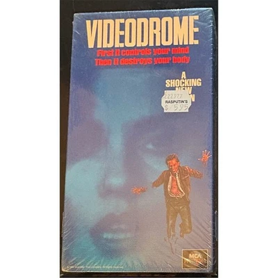 Videodrome VHS  Sci-Fi Horror James Woods Deborah Harry - Image 1 of 4