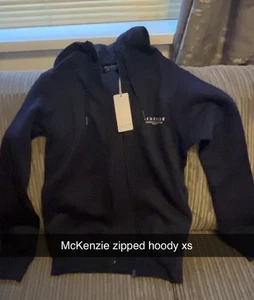 McKenzie Zip Up Hoodie Blue XS - Picture 1 of 1