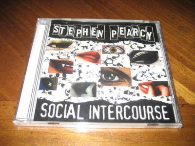 STEPHEN PEARCY - Social Intercourse CD - Metal Hard Rock - RATT Sunset Strip Foto 1 de 2