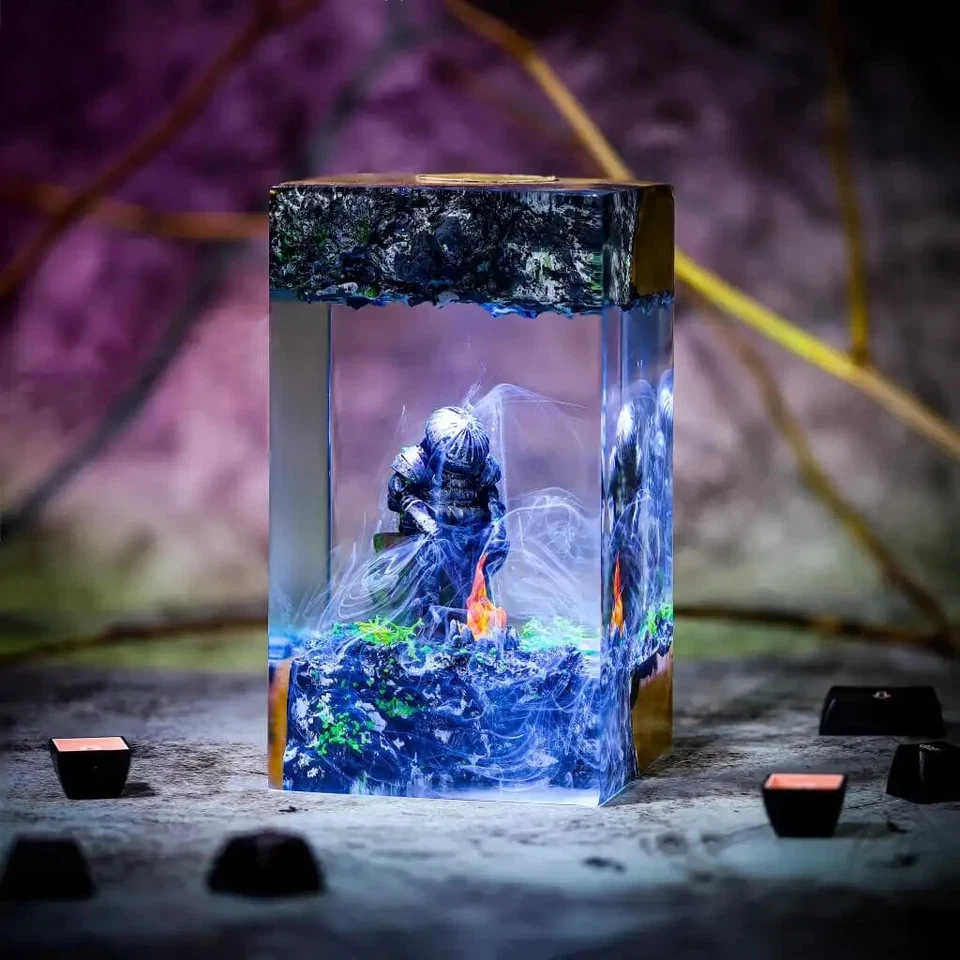 Onion Knight Statue from Dark Souls 3 Night Light