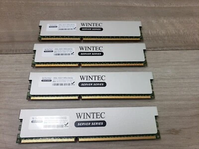 Wintec 64GB Kit (4 X 16GB) PC3-12800 DDR3-1600MHz ECC Registered CL11 240-Pin DI - Image 1 of 3