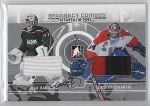 2008 ITG Between the Pipes Prospect Combos Josh Harding Dustin Tokarski #PC-08