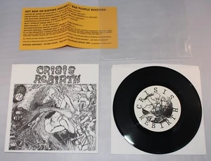 Artortured / Crisis Rebirth - split artist 7" 1997 Near Mint - Imagen 1 de 7