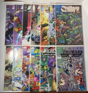 Wildcats WildC.A.T.s Lot 0 2 3 4 6 10 14 15 16 17 18 19 Image Comics Set Run VF+ - Picture 1 of 14