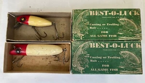 Lot of 2 Best-O-Luck Fishing Lure #581  #941 in Boxes - Picture 1 of 11