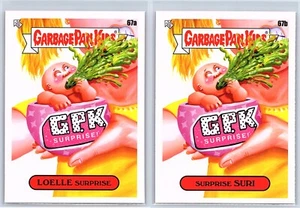 L.O.L. Surprise! Garbage Pail Kids At Play Spoof Loelle & Suri 2 Card Set - Picture 1 of 2