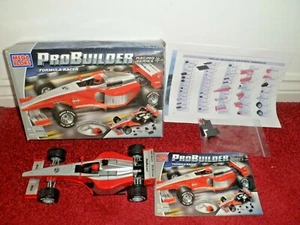 Rare, MEGA BLOKS PRO-BUILDER RACING SERIES FORMULA RACER, 9717, from 2003, 6+ - Picture 1 of 9