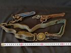 World War 2 WWII Japanese Military Imperial Army Soldier's buckle Belt-g0208-