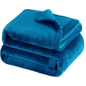 Large Plush Fleece Throw Super Soft Reversible Twin Queen Size Sofa Bed Blankets - Picture 1 of 70