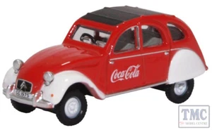 76CT007CC Oxford Diecast 1:76 Scale Citroen 2CV Coca Cola - Picture 1 of 1