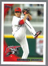 2010 Topps Pro Debut Martin Perez #409 Frisco Roughriders Texas Rangers