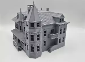 Casa scala HO edificio 1:87 - Foto 1 di 8