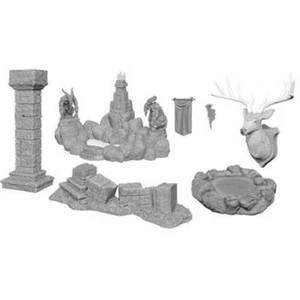 WizKids Deep Cuts Unpainted Miniatures Pools & Pillars Primed And Ready To Paint - Picture 1 of 1