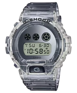Casio G-Shock DW-6900SK-1D DW6900 Semi-Transparent Resin Digital Men's Watch - Picture 1 of 7
