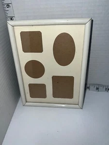 Collage Picture Frame Hold 5 photos Intercraft white Frame 8H"x6L" - Picture 1 of 6