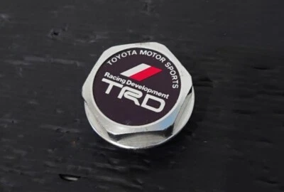 TRD Screw type Oil Filler Cap Rare OOP Toyota AE86 4AG etc. TOYOTA JDM - Image 1 of 4