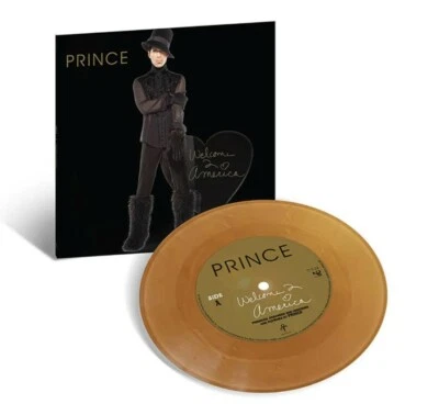 Prince - Welcome 2 America -45T  Vinyle Gold Numéroté - Photo 1/3