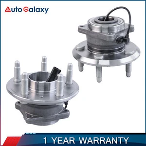 2X Rear Wheel Hub Bearings w/ABS WE60837 For 10-17 Chevrolet Equinox GMC Terrain - Picture 1 of 9