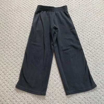 C9 by Champion Sherpa Fleece Gray Sweatpants Elastic Waist Youth XS 4-5 Pockets - Image 1 of 4