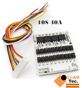 Celda de litio 10S 36V de iones de litio 40A 18650 protección de batería placa de PCB BMS - Imagen 1 de 4