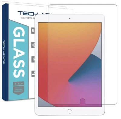 Tech Armor HD Ballistic Tempered Glass Screen Protector for Apple iPad Pro 10.2” - Image 1 of 4