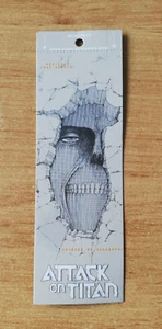 Marque-page cartonné collector ATTACK ON TITAN SHINGEKI NO KYOJIN +/- 4,2x13cm - Imagen 1 de 2