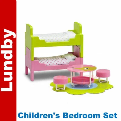 Lundby  CHILDREN'S ROOM SET  Doll's House 1:18th scale Sweden 60-2097-00 - Image 1 of 2