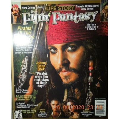 JOHNNY DEPP life story PIRATES OF CARIBBEAN keira knightley ORLANDO BLOOM - Image 1 of 4