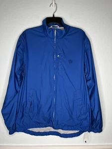Ralph Lauren Jacket Mens Large Polo Golf Convertible Vest Windbreaker Blue Zip - Picture 1 of 6