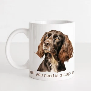 Personalised Mug Cocker Spaniel, Mug Tea Coffee Cup, Choice of Dog Colour. Gift - Picture 1 of 5
