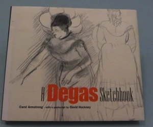 A Degas Sketchbook Book By Carol Armstrong Postcript by David Hockney - Imagen 1 de 5