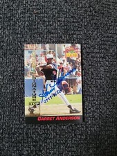 1994 Signature Rookies Baseball Garret Anderson Rookie Auto 2749/8650 SC2653