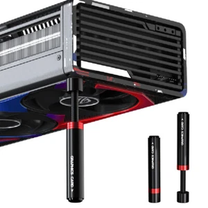 GPU Sag Halterung mit Magnet Grafikkarten Unterstützung Aluminiumlegierung Anti Sag Ständer - Bild 1 von 18