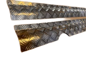 Land Rover Defender 110 Wannenschutz 2 mm Natur Schachbrett - Bild 1 von 6