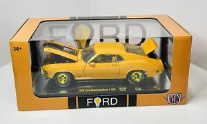 M2 Machines 1970 FORD MUSTANG MACH 1 428 GRABBER Orange 1:24 CHASE New (Read) - Picture 1 of 8