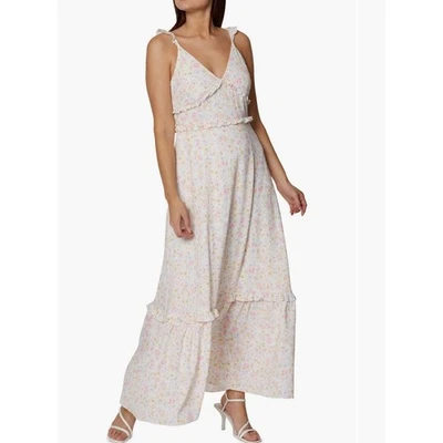 Maxi Vestido BCBGeneration con Volantes y Tiras en Niveles - Talla 8 - Nuevo con Etiquetas Foto 1 de 4