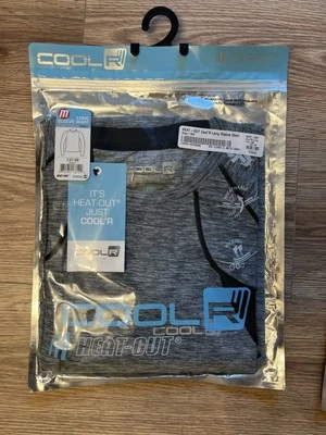 Cool R Heat Out Men's Gray Grey Long Sleeve Shirt Size M - Image 1 of 3