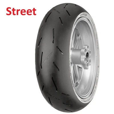 Motorcycle Tyre Continental 190/55 ZR17 Race Attack 2 Street Rear NEW Aprilia - Image 1 of 4