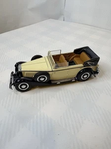 1932 MAYBACH DS8 ZEPPELIN BEIGE/BLACK 1:32 BY ANSON CLEAN/MINT - Picture 1 of 7