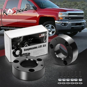 Pair of 2.5" Strut Top Mount Lift Kit Spacer for Silverado Sierra 1500 2007-2022 - Picture 1 of 7