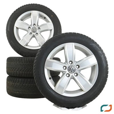 Original VW Golf 7 Winterräder Winterreifen Corvara 16 Zoll 205/60 R16 96H - Bild 1 von 4