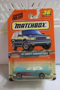 (( 1997 Release ))  MATCHBOX  57 Chevy Convertible    Free Shipping - Picture 1 of 3
