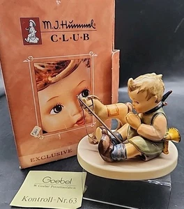 Goebel Hummel Cub PLAYFUL BLESSING #658 TMK-7 Exclusive Ed 1997/98 3.5” w Box - Picture 1 of 19