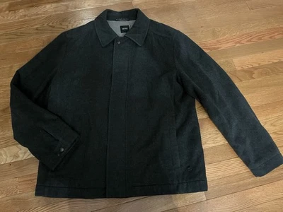 Vintage Hugo Boss Cashmere Wool Men’s Zip up Button Collar Jacket - Image 1 of 4