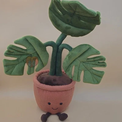 Jellycat Amuseables Monstera Plant - AUTHENTIC - NEW WITH TAGS - Image 1 of 4