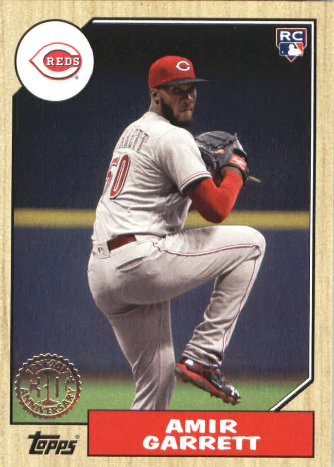 2017 Topps Update Baseball '87 Topps (Anniversary) Insert Singles - You Choose - Image 1 of 1