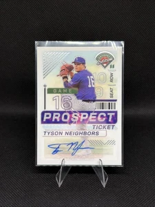 2024 Panini Prospect Edition - Tyson Neighbors #65 Holo Signatures (AU, RC) - Bild 1 von 2
