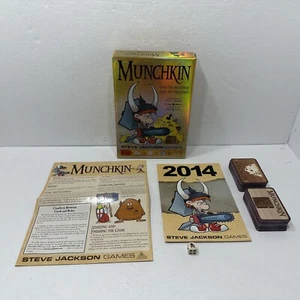 Munchkin Fight the Monsters Card Game Preowned Complete Steve Jackson Games 2015 - Picture 1 of 5