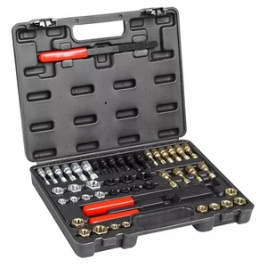49PCS Thread Chaser Set UNC UNF Metric Thread Restorer Tool Rethreading Kit - Picture 1 of 15